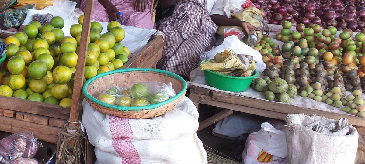 Market scene